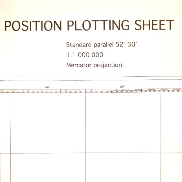Position plotting sheet